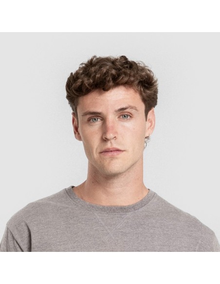 Pigiama uomo franella Polo cinza