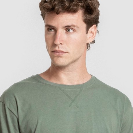 Pigiama uomo franella Raya Vermont verde