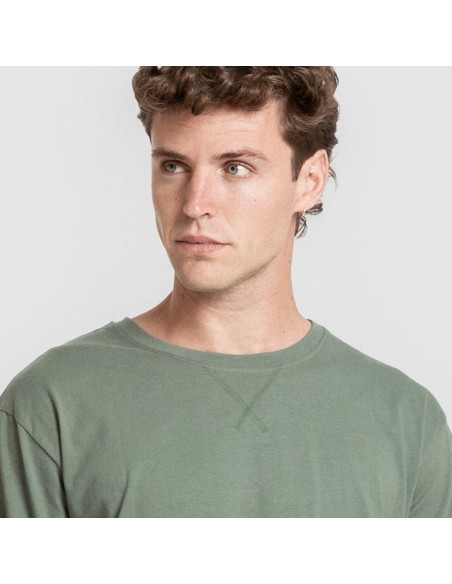 Pigiama uomo franella Raya Vermont verde