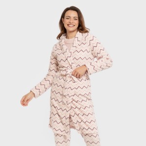 Vestaglia pile coral Kit rosa chiaro