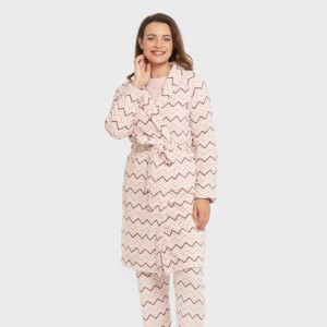 Vestaglia pile coral Kit rosa chiaro 2