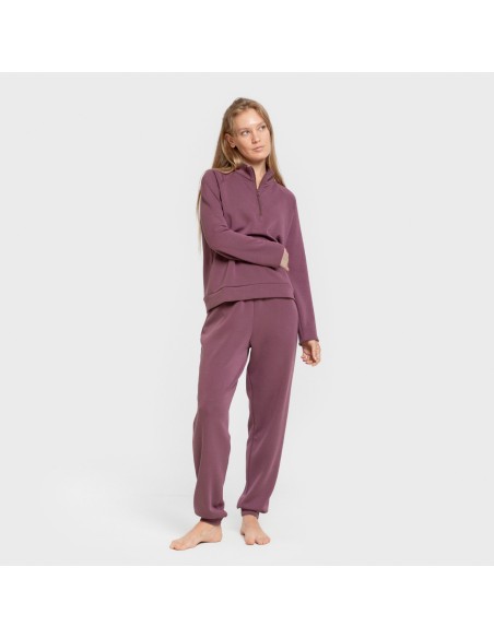 Pantaloni jogger fluidi donna