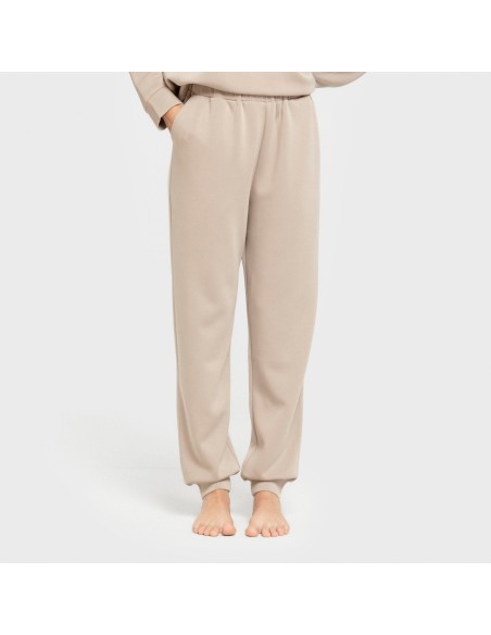 Pantaloni jogger fluidi donna
