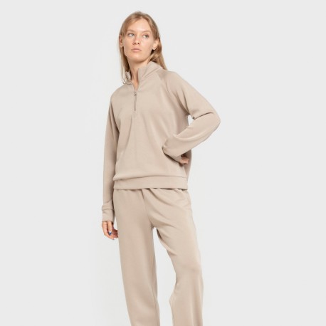 Pantaloni jogger fluidi donna
