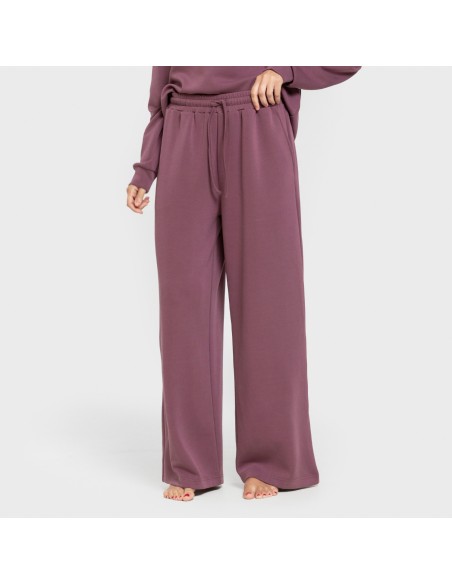 Pantalone lungo fluido donna