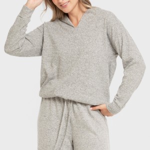 Felpa con cappuccio New maglia extra morbida donna 2