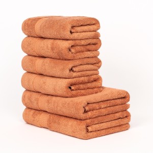 Set di 6 asciugamani 700g 2