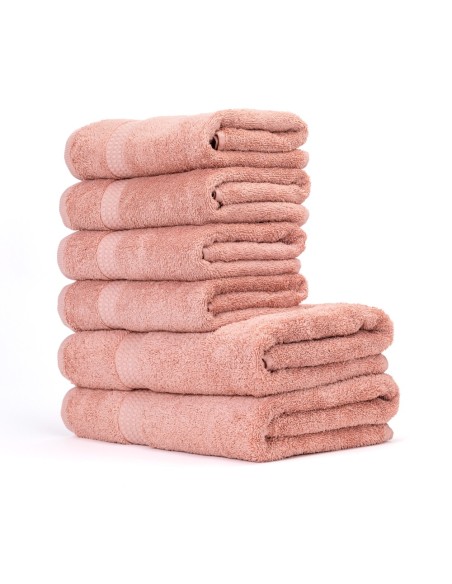 Set di 6 asciugamani 700g