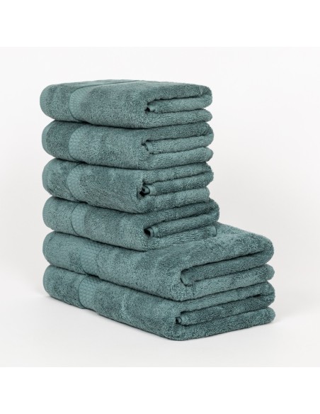 Set di 6 asciugamani 700g