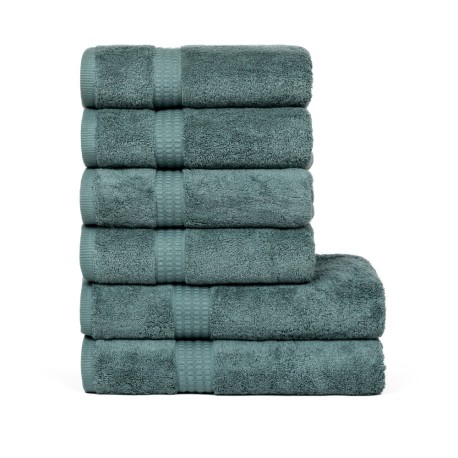 Set di 6 asciugamani 700g