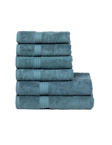 Set di 6 asciugamani 700g