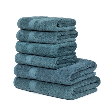 Set di 6 asciugamani 700g