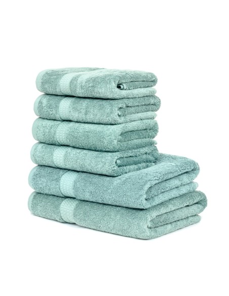 Set di 6 asciugamani 700g