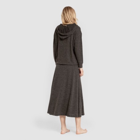 Gonna midi svasata New maglia extra morbida