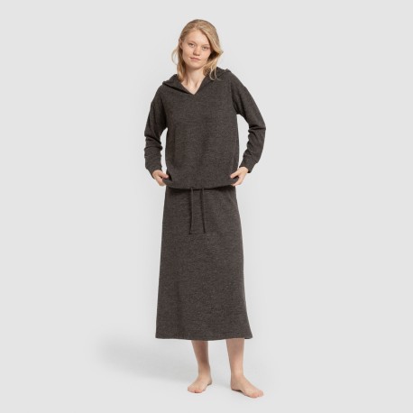 Gonna midi svasata New maglia extra morbida