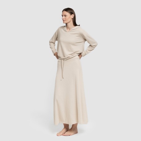 Gonna midi svasata New maglia extra morbida