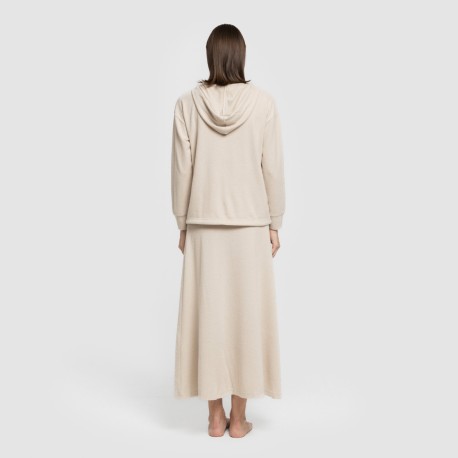 Gonna midi svasata New maglia extra morbida