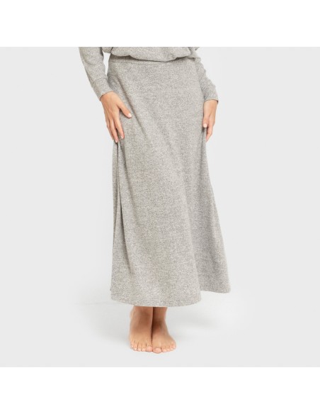 Gonna midi svasata New maglia extra morbida