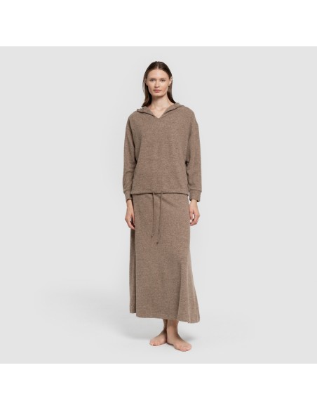 Gonna midi svasata New maglia extra morbida