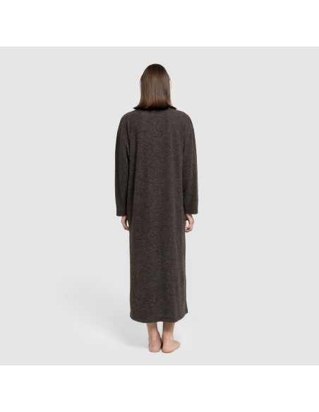 Vestito midi a maniche lunghe New maglia extra morbida