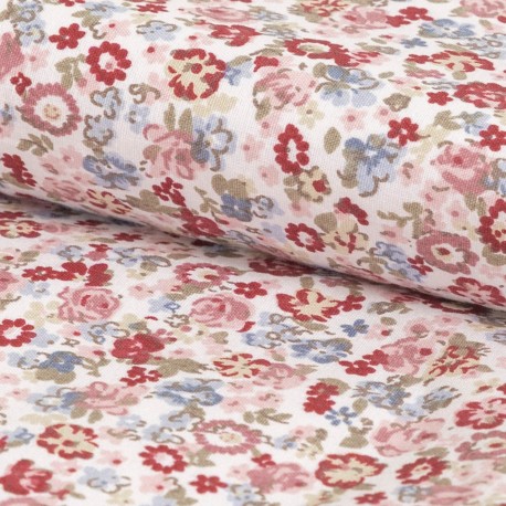 Copripiumino cotone Alda rosa