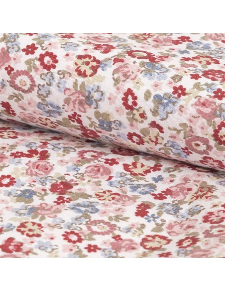 Copripiumino cotone Alda rosa