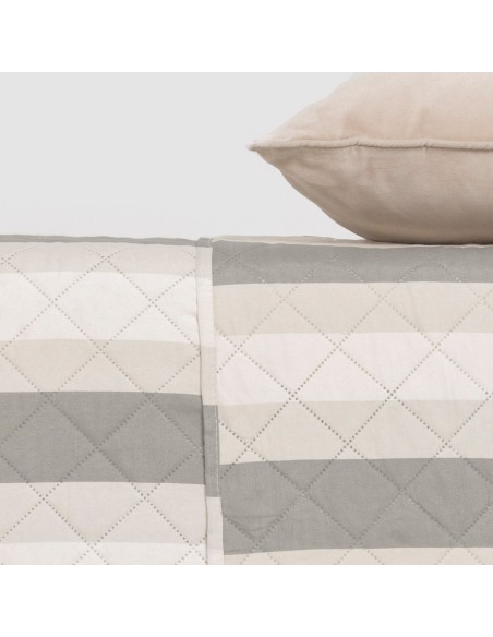 Copriletto bouti Raya Calcuta verde salvia