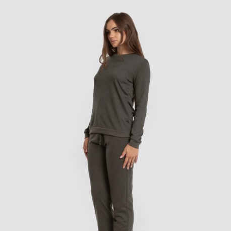 Felpa sportiva basic donna