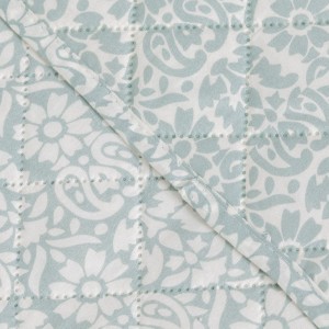 Copriletto bouti Matilde verde secco 2