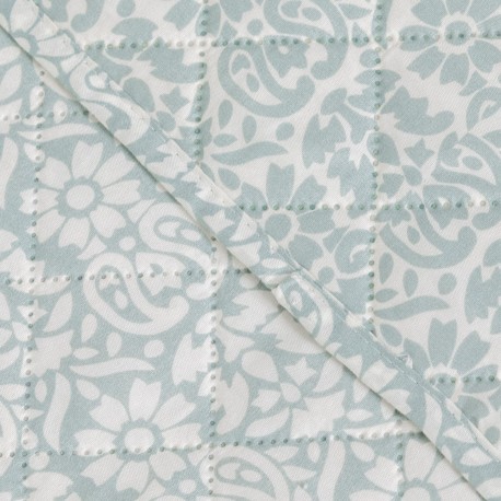 Copriletto bouti Matilde verde secco