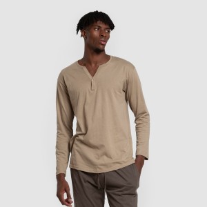 Pigiama lungo uomo con bottoni verde caccia - petrolio