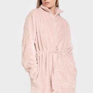 Vestaglia velluto Raya cerniera 2