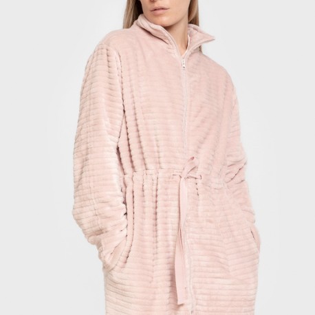 Vestaglia velluto Raya cerniera