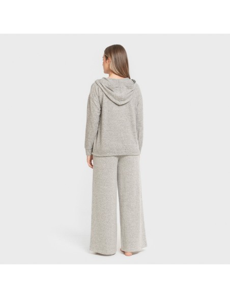 Pantalone lungo ampio in maglia extra morbida Pantalone lungo ampio in maglia extra morbida