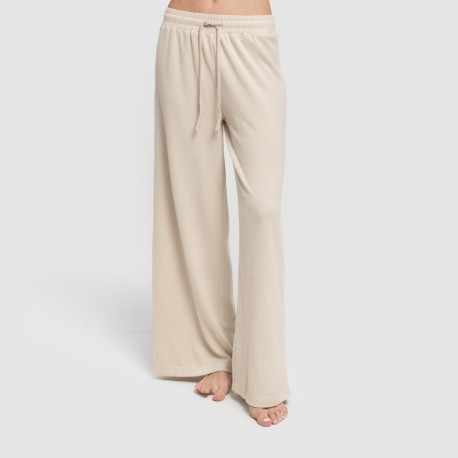Pantalone lungo ampio in maglia extra morbida