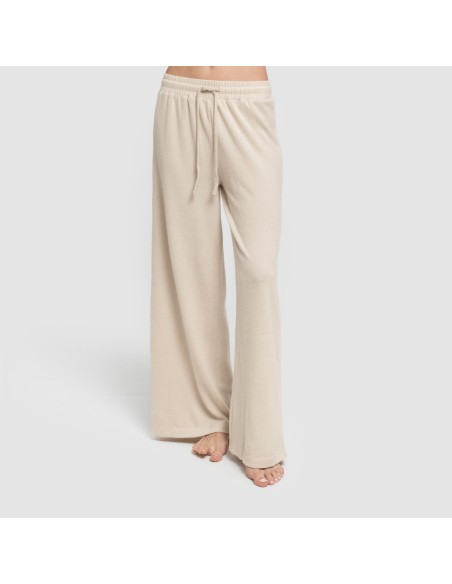 Pantalone lungo ampio in maglia extra morbida Pantalone lungo ampio in maglia extra morbida