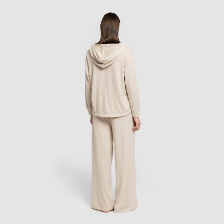 Pantalone lungo ampio in maglia extra morbida