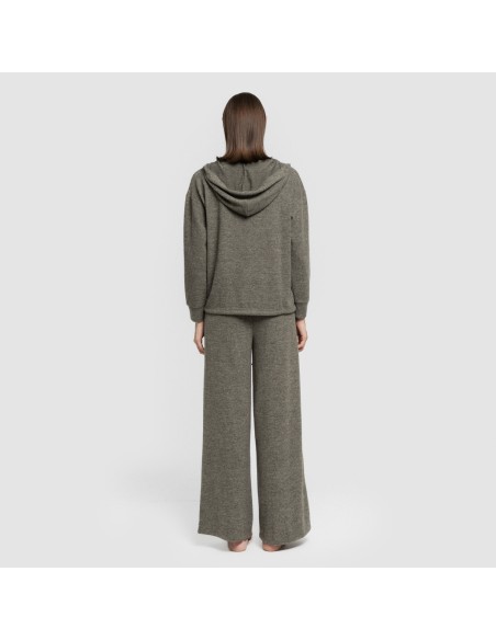 Pantalone lungo ampio in maglia extra morbida Pantalone lungo ampio in maglia extra morbida