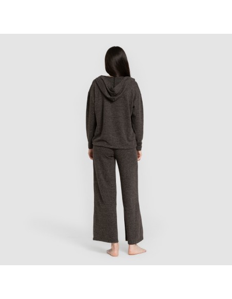 Pantalone lungo ampio in maglia extra morbida Pantalone lungo ampio in maglia extra morbida