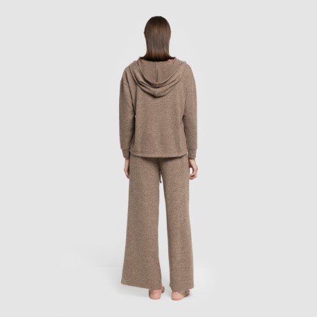 Pantalone lungo ampio in maglia extra morbida