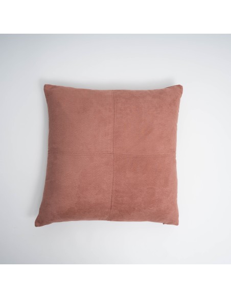 Cuscino quadrato scamosciato - federa + imbottitura