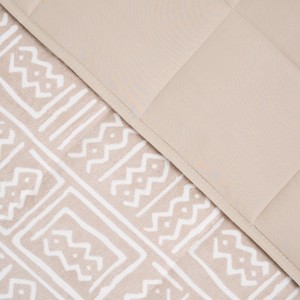 Copriletto jacquard ciniglia Vinuesa topo - 120gr 2