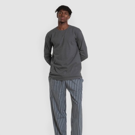 Pigiama uomo franella Raya Vinicius verde azzurrato