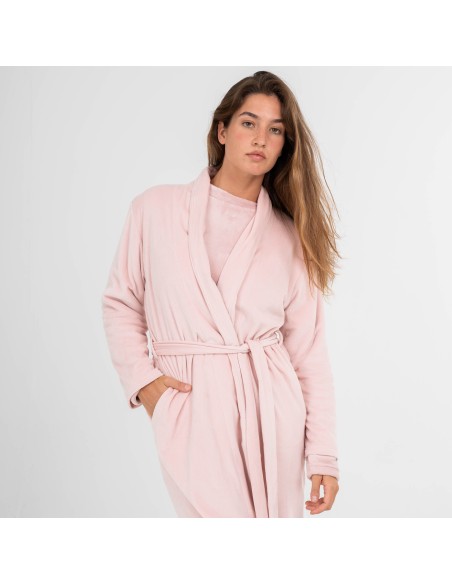 Vestaglia velluto super soft tinta unita Vestaglia velluto super soft tinta unita