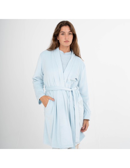 Vestaglia velluto super soft tinta unita Vestaglia velluto super soft tinta unita