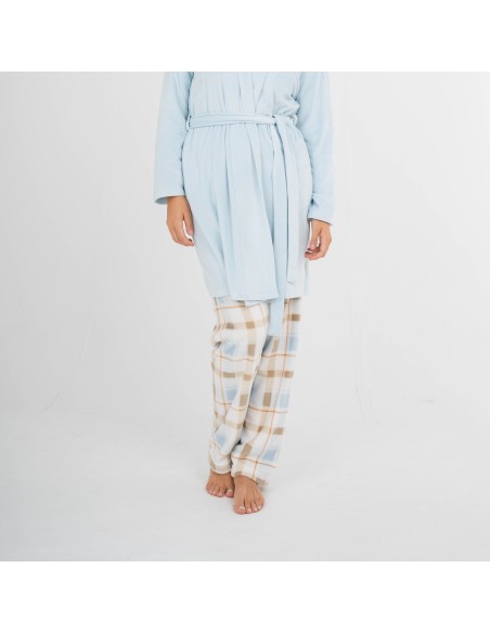 Vestaglia velluto super soft tinta unita Vestaglia velluto super soft tinta unita