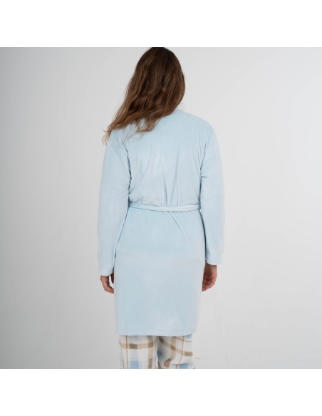 Vestaglia velluto super soft tinta unita Vestaglia velluto super soft tinta unita