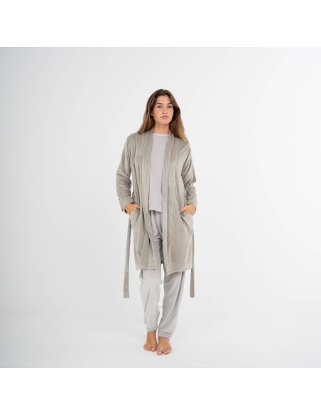 Vestaglia velluto super soft tinta unita Vestaglia velluto super soft tinta unita