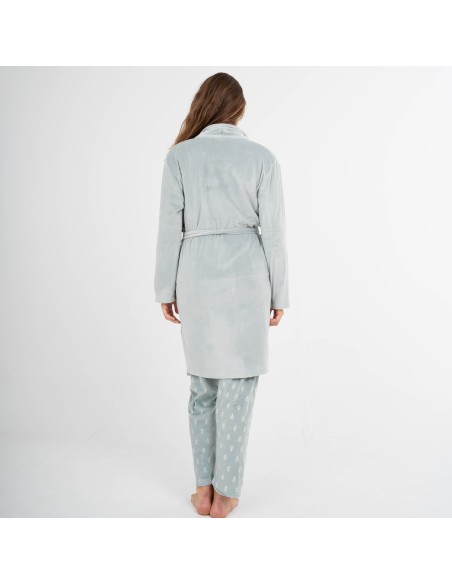 Vestaglia velluto super soft tinta unita Vestaglia velluto super soft tinta unita