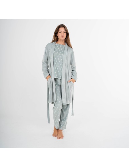 Vestaglia velluto super soft tinta unita Vestaglia velluto super soft tinta unita